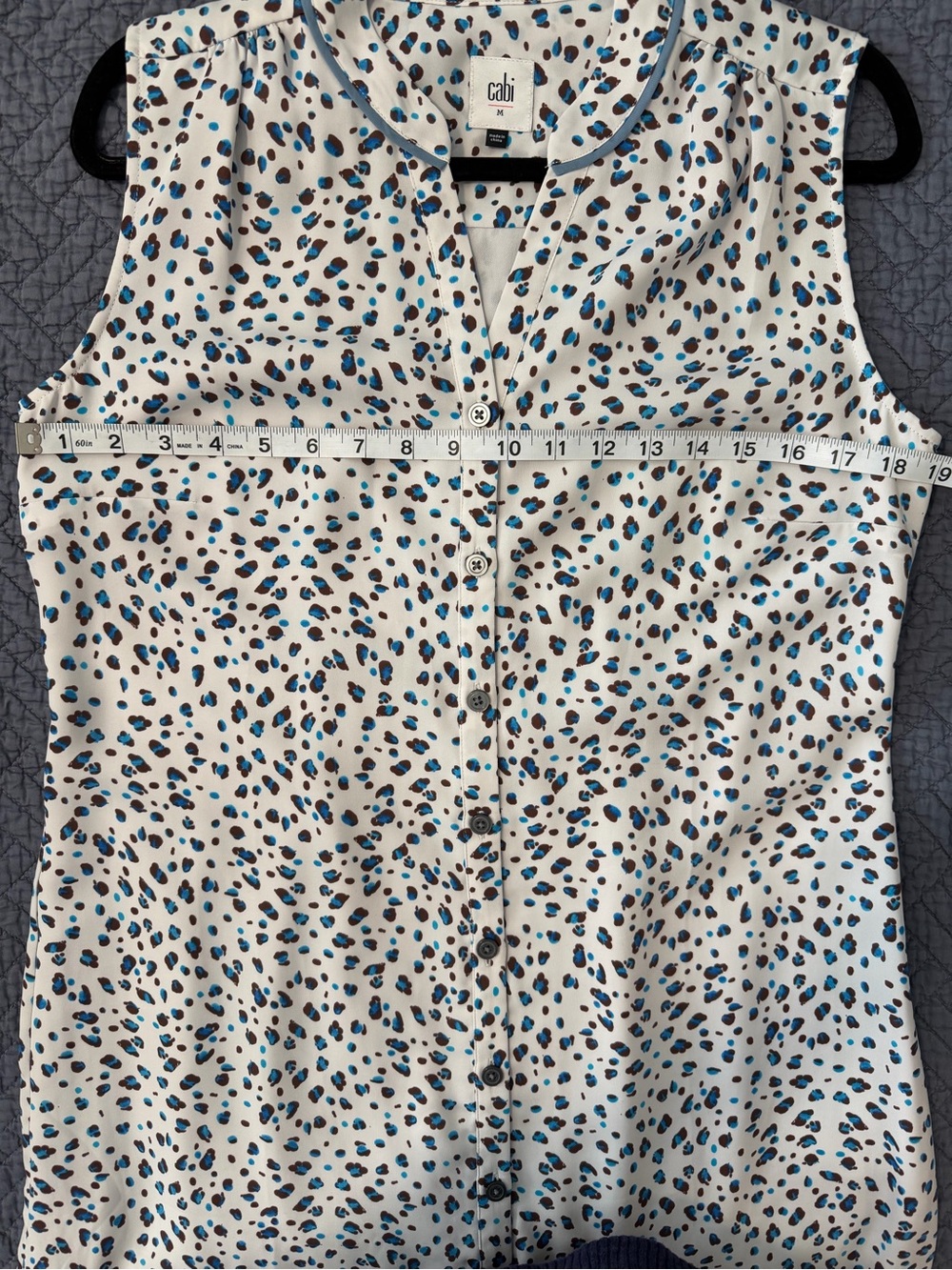 CAbi Camilla Shirt Dress Size Medium - Picture 7 of 12